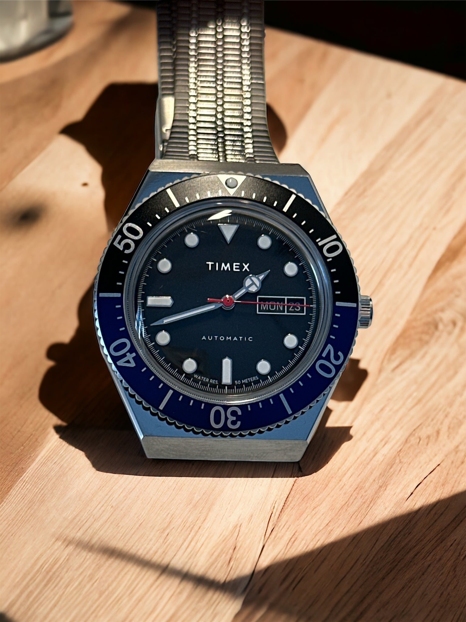 Timex Automatic Watch TW2U29500, Silver, Bracelet