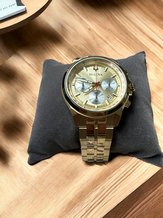 Bulova Classic Chronograph Stainless Steel Quartz Men's Watch