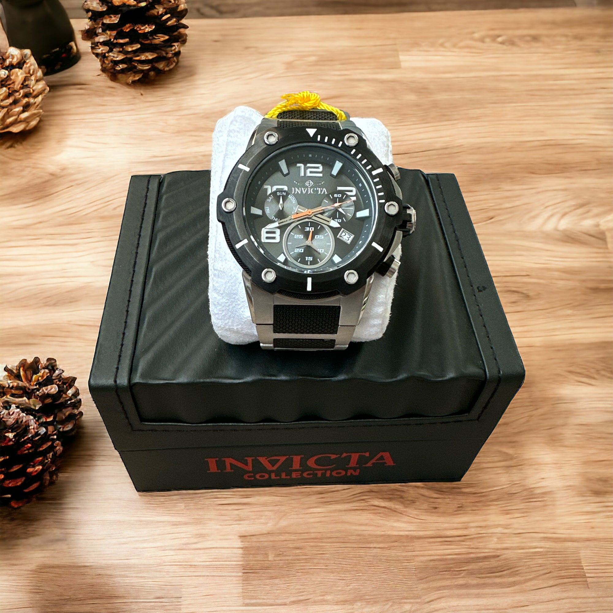 Invicta Speedway Swiss Ronda Z60 Caliber Men's Watch - 51.5mm, Steel, Black (33283)